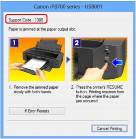 figure: Error message in Windows